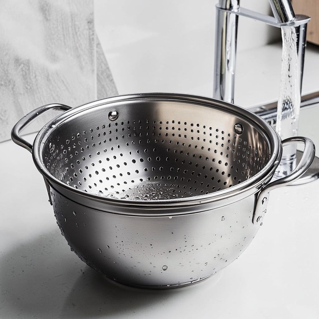 Iconw Stainless Steel Colander and Mixing Bowl Set