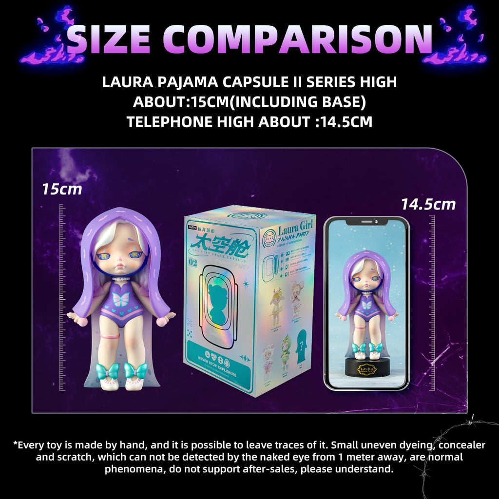 12-Pack Blind Box, Fashion Trendsetters Series Cute Blind Box Action Figures Popular Collectible Toys Birthday Halloween Christmas Gifts