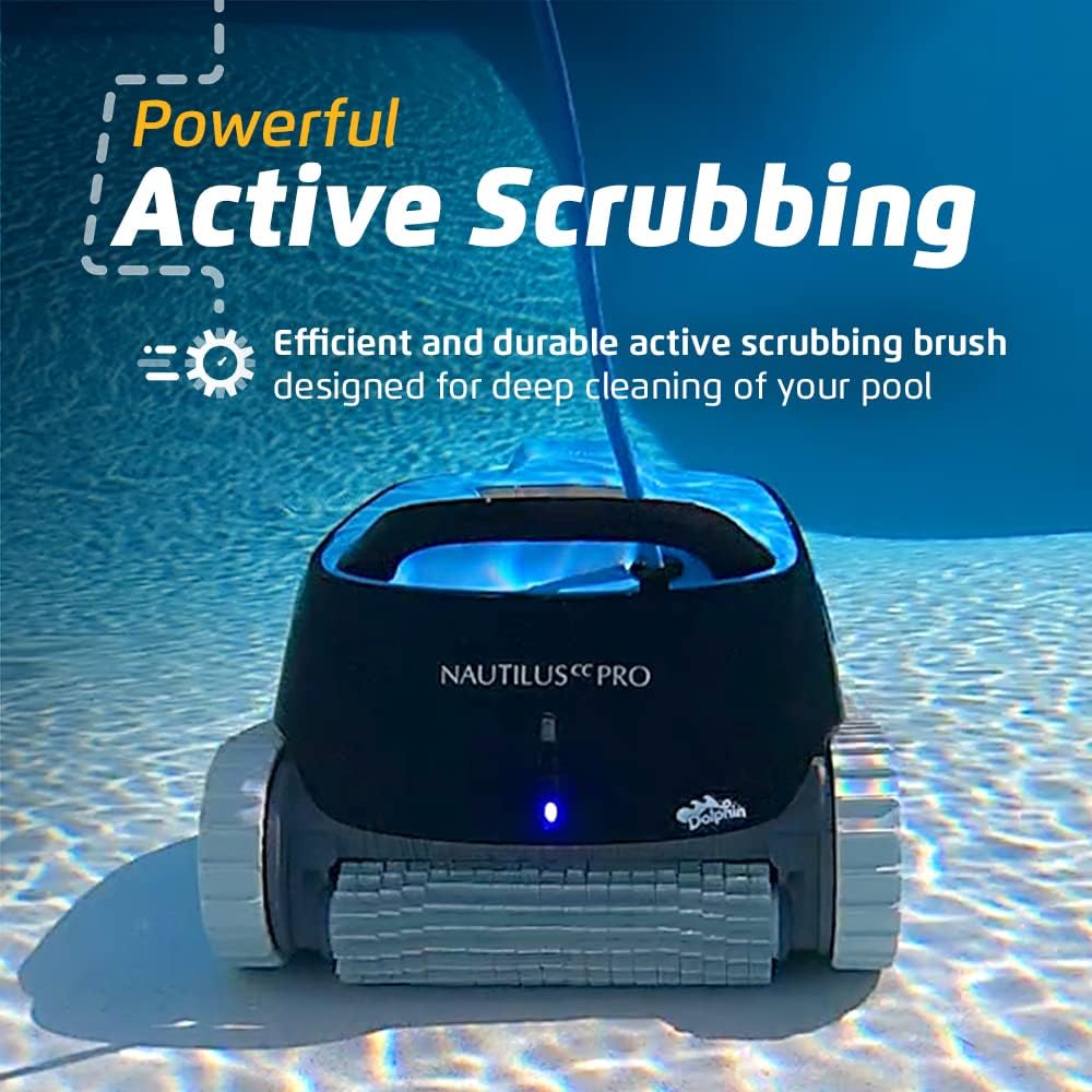 Dolphin Nautilus CC Robotic Pool Vacuum Cleaner All Pools up to 33 FT